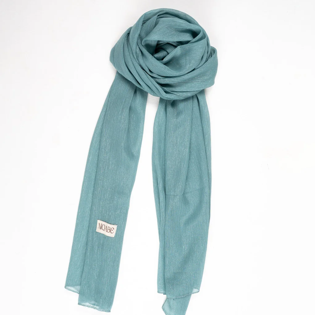 Jari Georgette Hijab -Ocean Mist